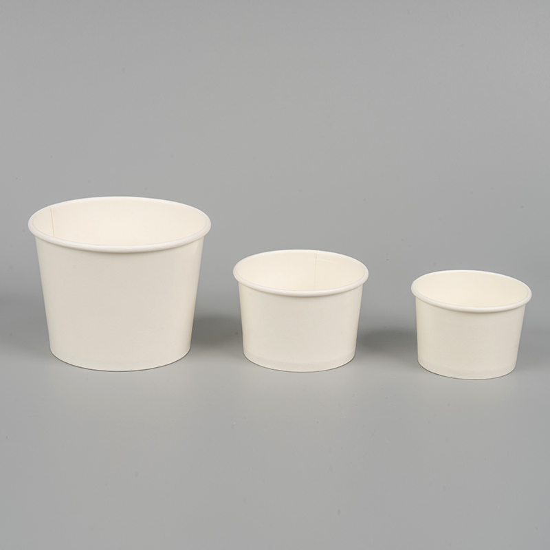 Tazza di carta gelato a prova di perdite riciclabile