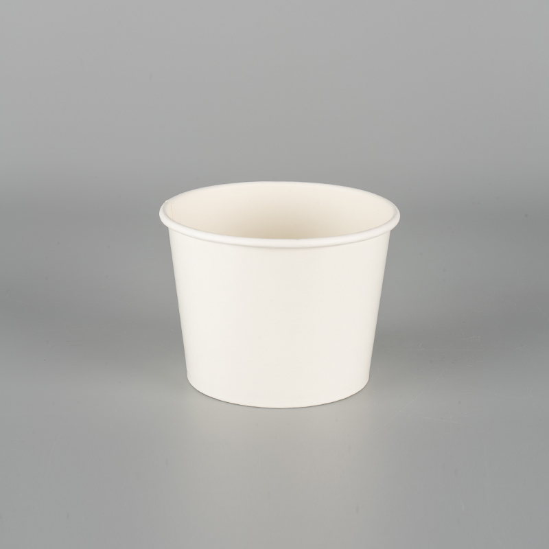 Tazza di carta gelato a prova di perdite riciclabile